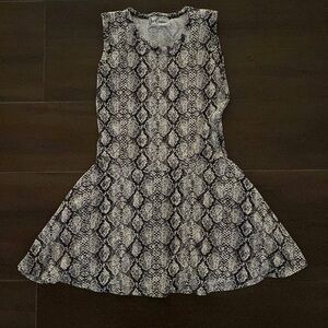 Dori Creations Snakeskin Sleeveless Dress